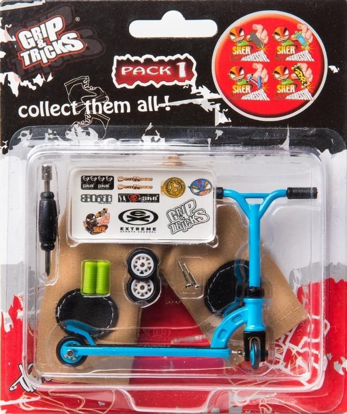Grip and Tricks Stuntstep blue