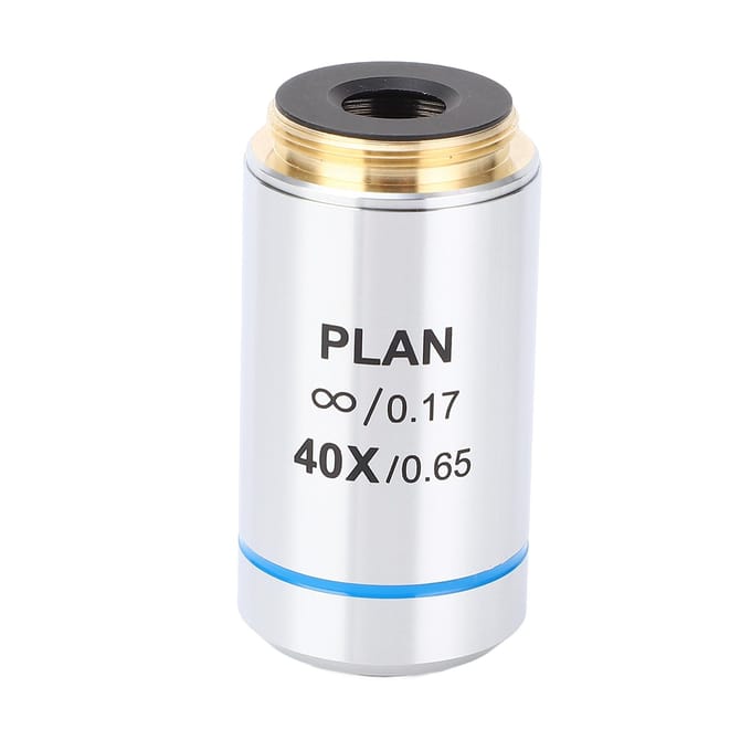 Objectif Infini 40X Champ de Vision Large Haute Transmission 195 Objectif de Microscope