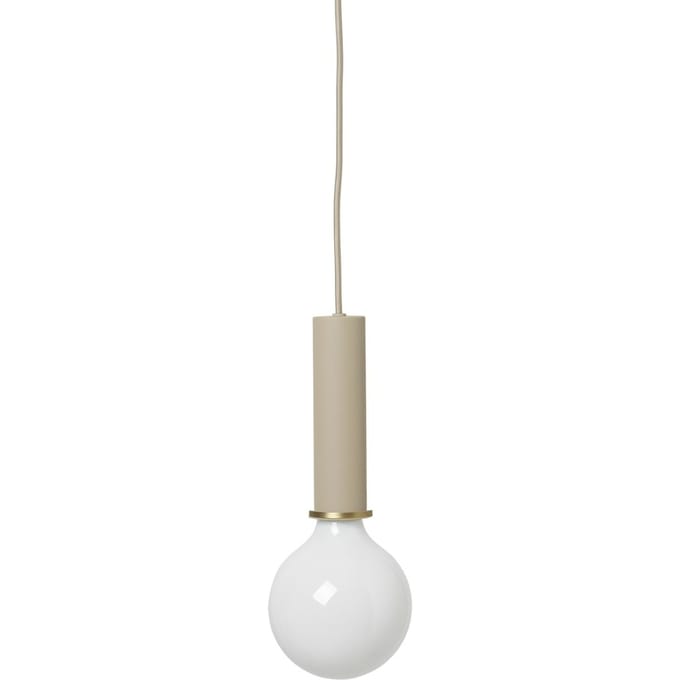 Ferm Living Socket hanglamp - cashmere - hoog