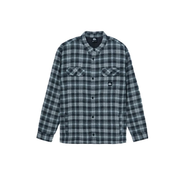 Quiksilver Venture Overhemd Met Lange Mouwen Grijs S Man