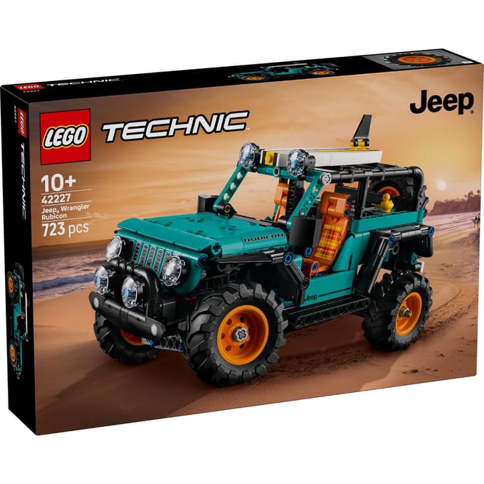 LEGO Technic - Jeep Wrangler Rubicon Terreinwagen Speelgoed Bouwpakket voor Kinderen - 42227