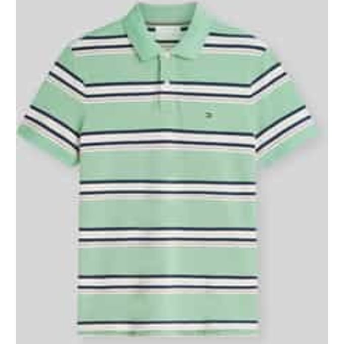 regular fit poloshirt van katoenmix