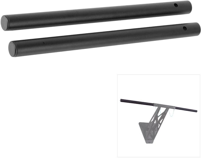 PULLUP & DIP Pro - Rechte Pull-up & Muscle-up Stang - Extra Breed Design - Ideaal voor Muscle-ups - Robuust Staal