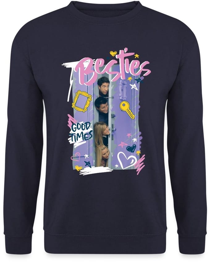 Friends Beste Vrienden Deur Sweater Heren