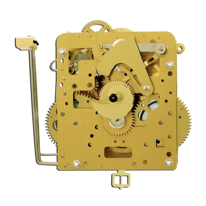 Ketting uurwerk Hermle 261-030, 7-daags, slingerlengte 55cm, slag op gong