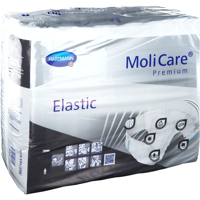 Molicare Premium Slip Elastic 10 gouttes Large - 1 paquet de 14 protections