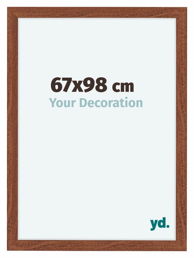 Your Decoration - Fotolijst 67x98 cm - MDF - Walnoot - Como