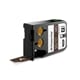 DYMO 1868787 XTL tape vinyl wit op bruin 19mm (origineel)
