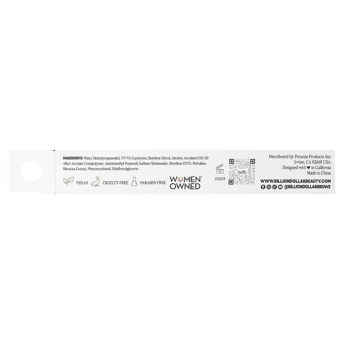 Billion Dollar Beauty, Billion Dollar Brow, Brow Gel, 0.16 fl oz (5 ml) black