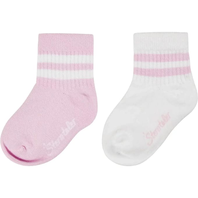 Korte sokken voor meisjesbaby's Sterntaler Actives Coolmax (x2)