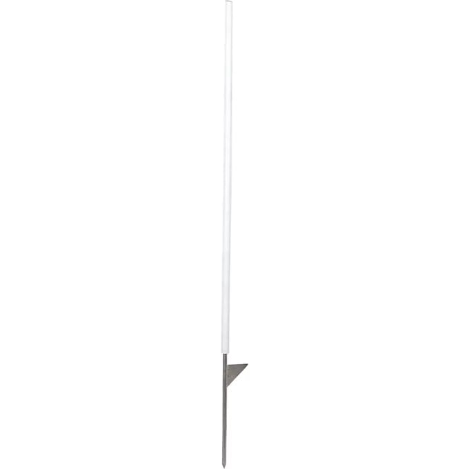 Enkele spade pvc afrasteringspaal Kerbl (x10)
