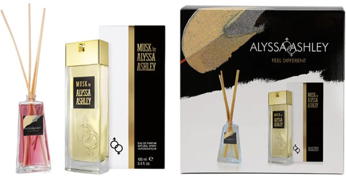 Alyssa Ashley Musk eau de parfum 50 ml + geurstokjes geschenkset