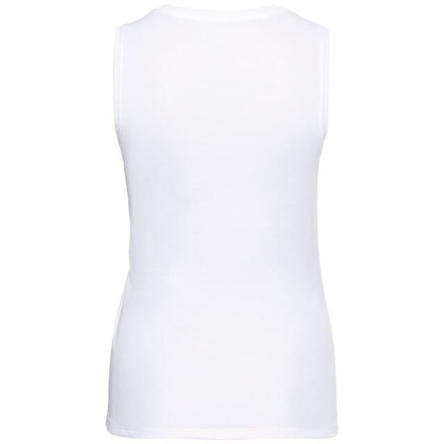 ODLO BL TOP V-neck Singlet ACTIVE F-DRY LIGHT - white - Vrouwen - Maat S