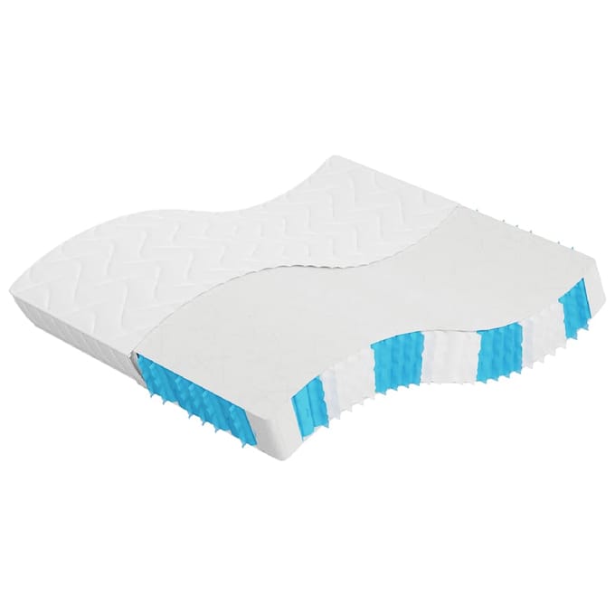 vidaXL - Pocketveringmatras - middelhard-hard - 180x200 - cm