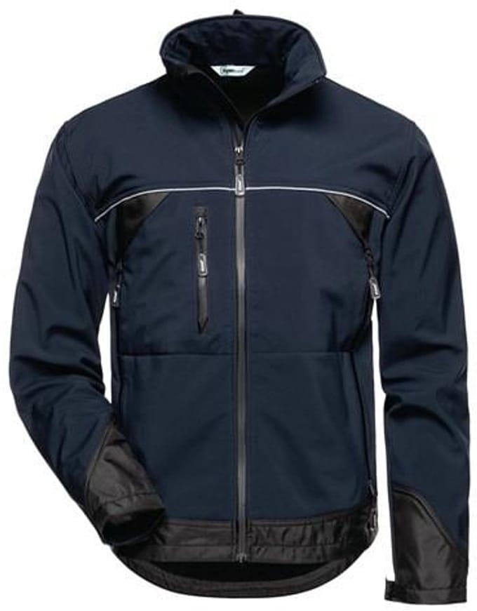Softshelljas GAMMA Maat L marine/zwart ELYSEE