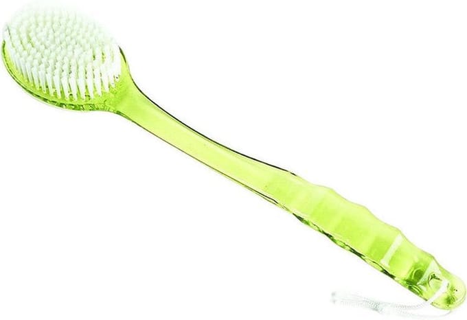 Rugscrubber | badborstel | doucheborstel | groen