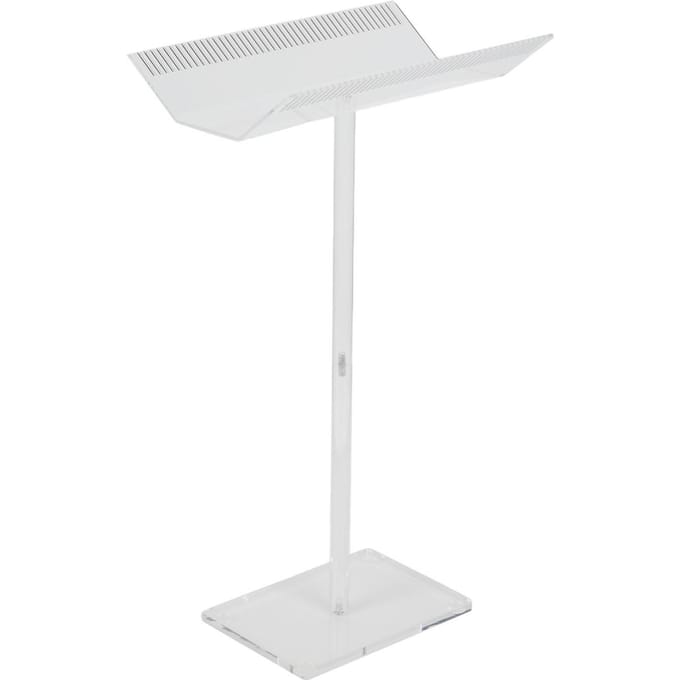 Acryl Hairextension Standaard Transparant Afdelingsdisplay Hairextension Houder voor Salon Thuis white