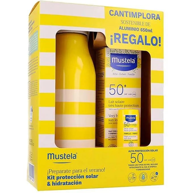 Mustela Zonnelotion SPF50+ 100ml Set 3 Stuks yellow