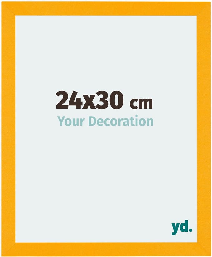 Your Decoration - Fotokader 24x30 cm - MDF - Geel - Mura