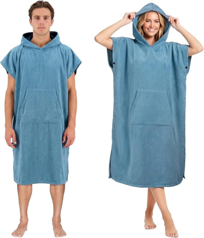 Omgoods - Microfiber Poncho Towel voor Volwassenen