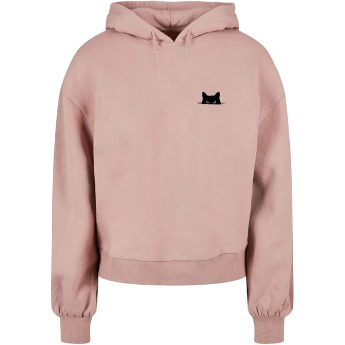 Dames Hoodie Merchcode Halloween Cat