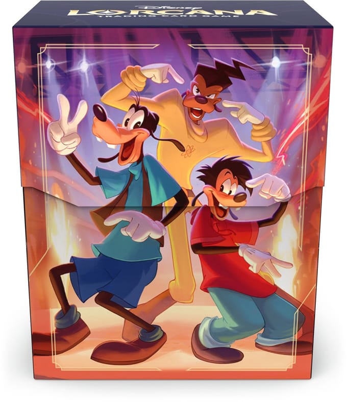 Ravensburger Disney Lorcana TCG Deck Box Goofy Card Boxes