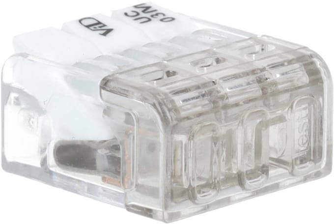 EMhub mini lasklem 3-voudig 0,2-2,5 mm² met hendel - per 100 stuks (4083012)