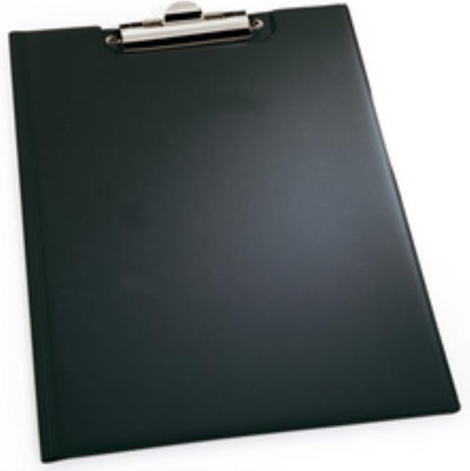 Durable Klemmap 235701 Zwart (B X H X D) 235 X 330 X 15.5 Mm
