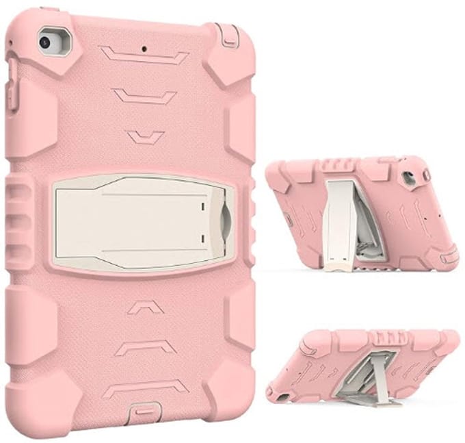 iPad Air 2 (2017–2018 - Pro 9.7) kickstand – Schokbestendig Hoesje - roos