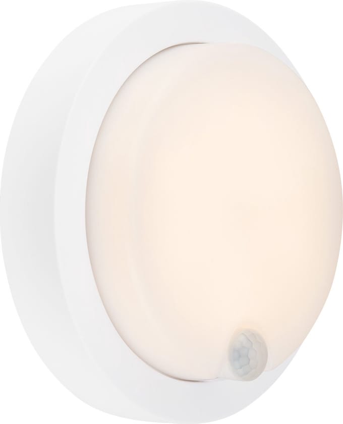 BRILONER Pula - Wandlamp Oplaadbaar - buitenverlichting - buitenlamp met bewegingssensor - met akku - USB-C - 4W - wit