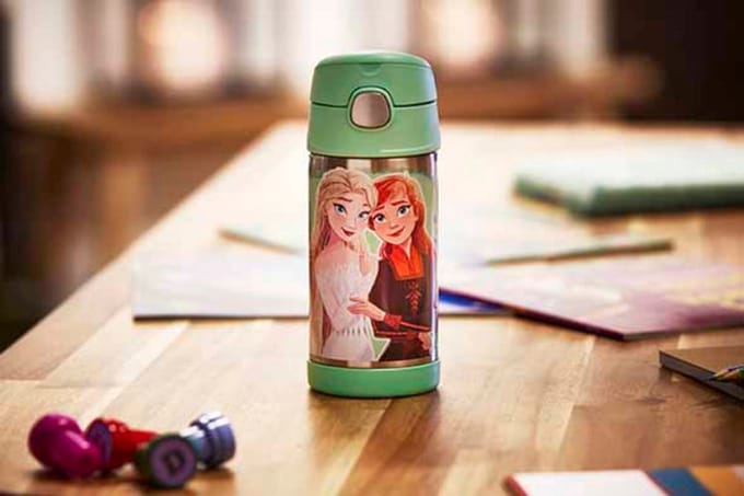 Funtainer Drinkfles Disney Frozen 2 - 350ml - Groen