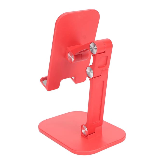 Bureautelefoonstandaard Rood Handsfree Antislipvoet Verstelbare Multifunctionele Telefoonhouder Standaard voor 4.7 gray