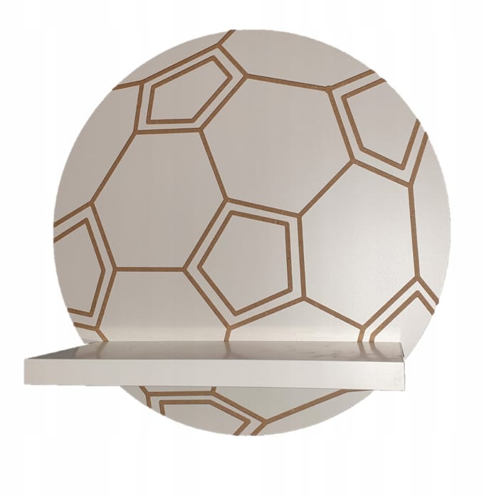 Voetbal Wandplank Kinderkamer - Decoratief & Functioneel
