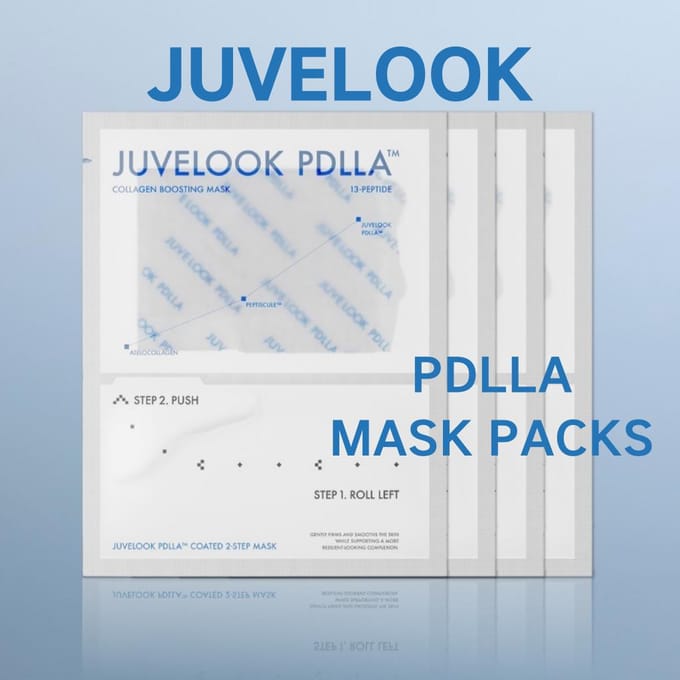 [JUVELOOK] PDLLA Collageen Stimulerend Masker 4 ST white