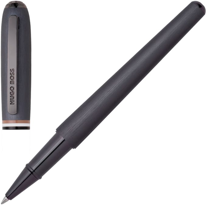 Hugo Boss - HSH3415D - Rollerballpen - grijs - Contour