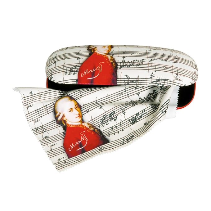 Fridolin hardcase brillenkoker met doekje - Mozart