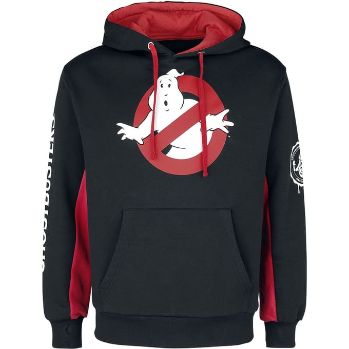Ghostbusters Trui met capuchon - Logo en opschrift - S tot M - voor Mannen - meerkleurig