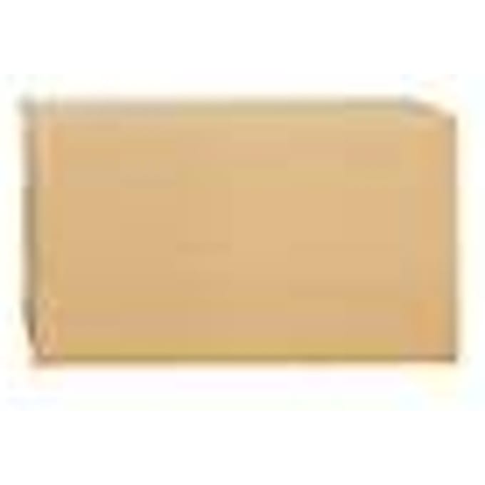 Golfkartonnen vouwdozen, enkele golf, 150 x 80 x 80 mm, bruin