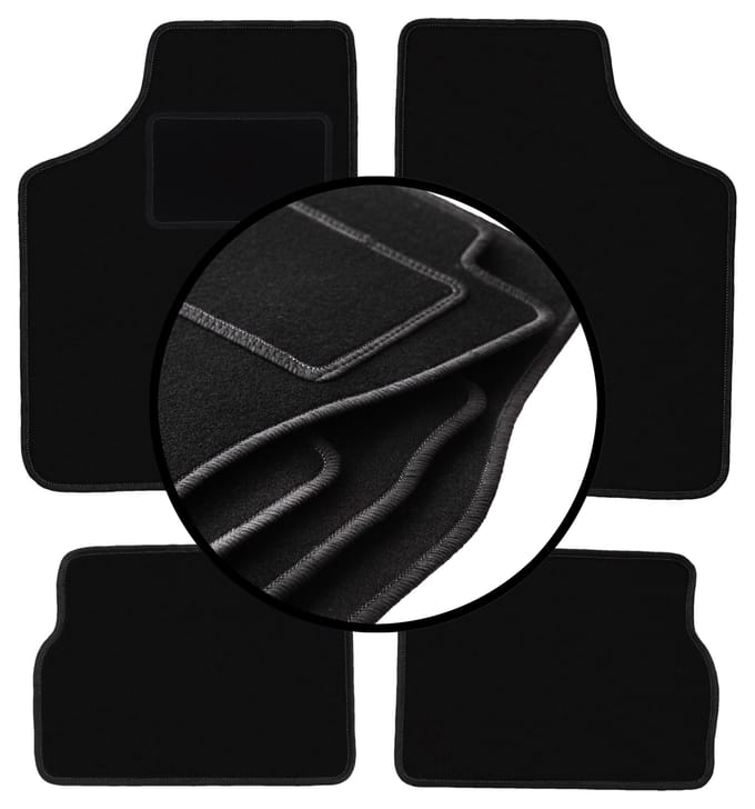 Complete set veloursmatten voor: Opel Corsa A hatchback (1982-1993)