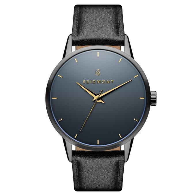 Onknown | Zwart Horloge van Roestvast Staal
