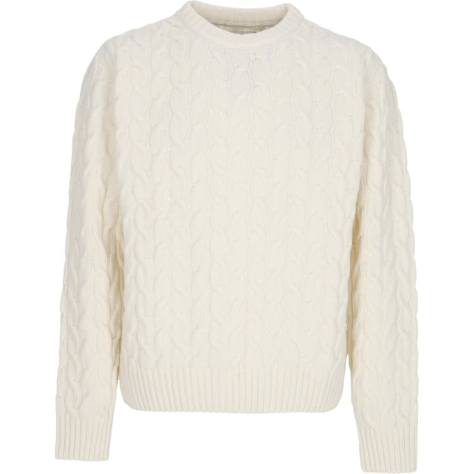 Trui voor heren Logo Knit Sweater Cream