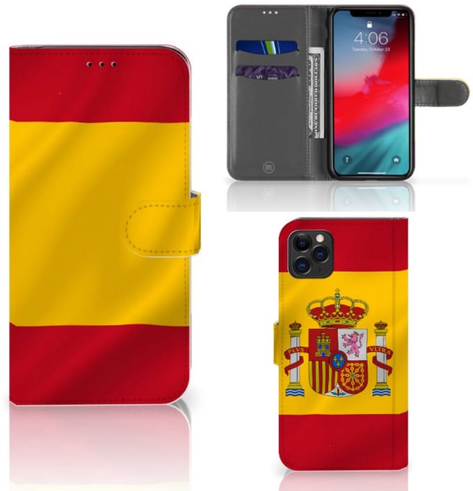 Apple iPhone 11 Pro Max Bookstyle Case Spanje