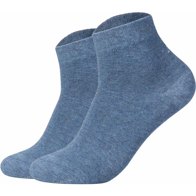 JOOP! Sokken Unisex premium essential cotton Quarter 2p Set van 2