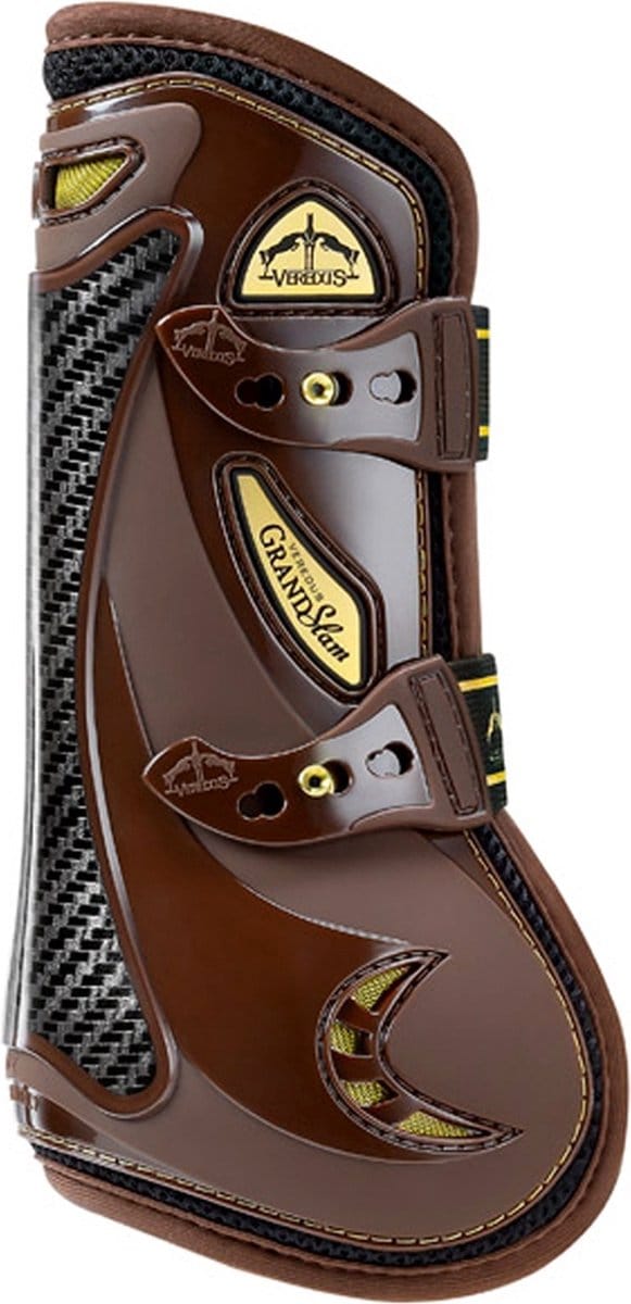 Veredus Peesbeschermer 'Grand Slam' Carbon Gel Black - M