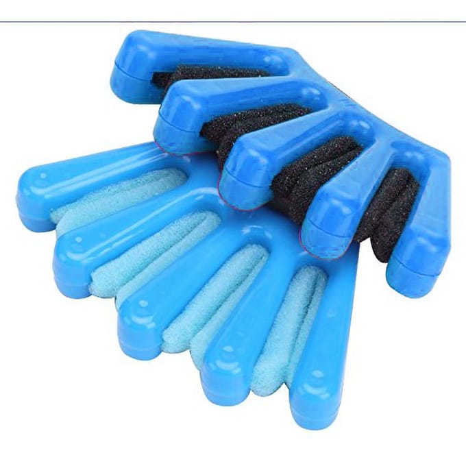 Draagbaar Roller Haarstyling Gereedschap DIY Bruid Haar Vlechter Twist Vlecht Maker Blauw blauw