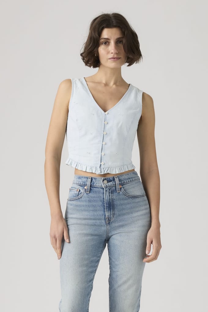Levi's Teagan Sleeveless Blouse Taglia: M | Magliette intime Outlet | Donna