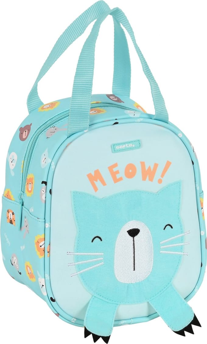 Safta Koeltasje Kat Meow! - 22 x 19 x 14 cm - Polyester