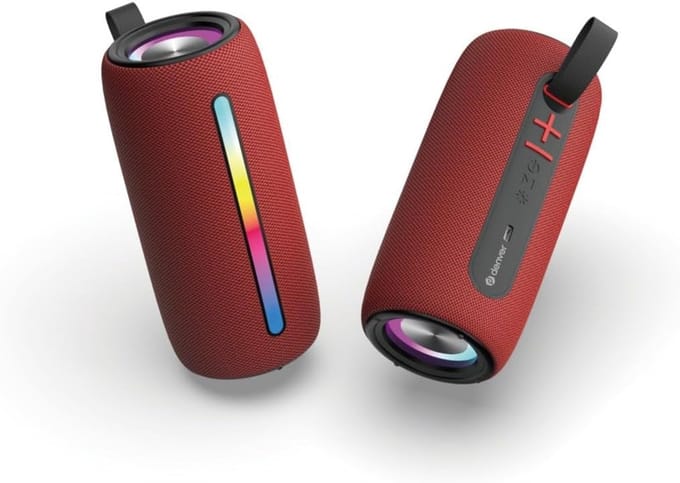 Draagbare Bluetooth Speaker met RGB Lichteffecten en TWS Functie