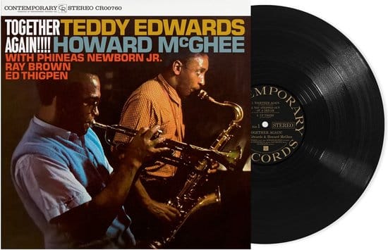 Teddy Edwards, Howard McGhee, Phineas Newborn Jr. - Together Again!!!! (LP) (Acoustic Sounds)