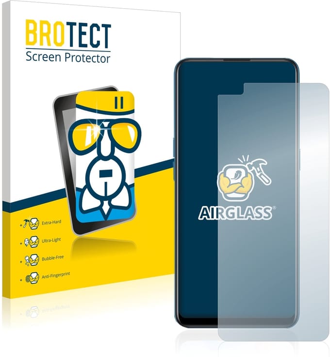 Screenprotector voor Oppo Reno 4 5G Beschermglas transparant